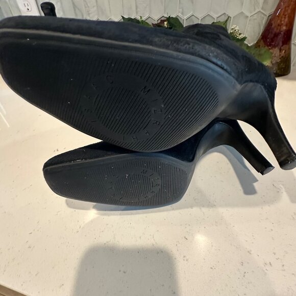 Isaac Mizrahi For Target Womens Black Knee-High Heeled Boots 9.5 Fabric Upper Si - Picture 9 of 11